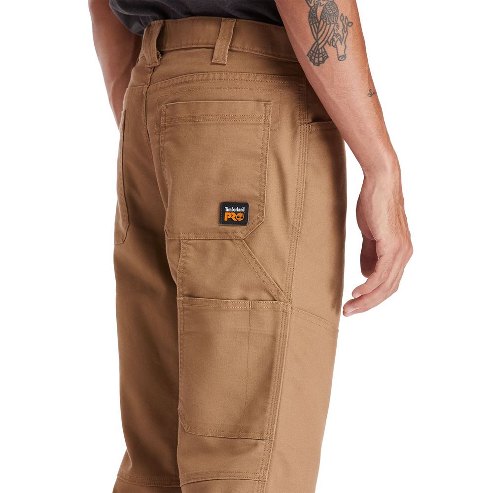 Pantalones Timberland Hombre Pro® 8 Series Utility Y Knee Overlay Marrones - Chile UEB-627148